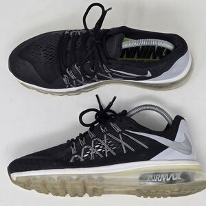 Nike Air Max 2014 Running Shoes Womens Size 9 Black Sneakers Comfort 698903-001